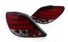 Lampy diodowe red-smoke led do Peugeot 207 06-09