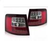 Lampy diodowe red white led do Audi A6 97-04 Avant