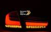 Lampy przednie BMW F30 11-15 LED BAR SEQ RED SMOKE