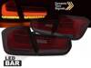 Lampy przednie BMW F30 11-15 LED BAR SEQ RED SMOKE