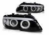 Lampy przednie BMW X5 E53 Ringi CCFL Black D2S XEN