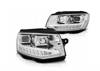 Lampy przednie Vw T6 15- chrome tube light led drl