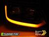 Lampy przednie nowe VW T5 10-15 LED TUBE BLACK T6 LOOK DRL LIFT