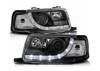 Lampy przednie reflektory Audi 80 B4 BLACK