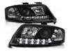 Lampy przednie reflektory Audi A6 CZARNE DAYLIGHT