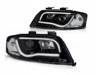 Lampy przednie reflektory Audi A6 po FL BLACK LIGH