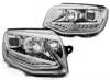 Lampy reflektory Vw T6 15- chrome tube led drl dts