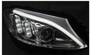 Lampy reflektory chrome led do Mercedes w205 14-18