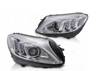 Lampy reflektory chrome led do Mercedes w205 14-18