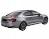 Lotka tylnej klapy spojler Skoda Superb III 2015+