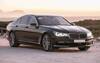 Nakładka na zderzak tylny do BMW 7 G11/G12 Carbon (czarno-czerwony)