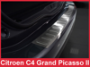 Nakładka na zderzak tylny do Citroren Grand C4 Space Tourer (Stal)