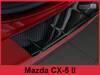 Nakładka na zderzak tylny do MAZDA CX-5 2 Carbon (czarny)