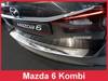 Nakładka na zderzak tylny do Mazda 6 Kombi (Stal)