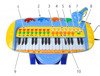 Organy pianino KEYBOARD z mikrofonem + taborecik N