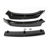 PRZEDNI SPOILER AUDI A4 B8 11-15 GLOSSY BLACK