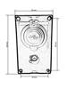 Panel 2xUSB (1x1A 1x2.1A), 1BA 5A