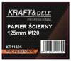 Papier ścierny 50szt. krążek 125mm P120 na rzep KD11805