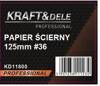 Papier ścierny 50szt. krążek 125mm P36 na rzep KD11800