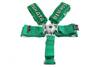 Pasy sportowe 5p 3" Green - Takata Replica harness