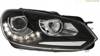 Reflektory przednie VW Golf VI BLACK DAYLIGHT