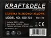 SZLIFIERKA TAŚMOWO TALERZOWA 550W KD1731