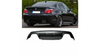 Tylny dyfuzor Matt Black  BMW 5 (E60) Sedan (E61) Touring 2001-2010