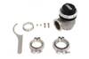 Wastegate zewnętrzny TurboWorks 45mm 0,5 Bar V-Band Black