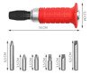 Wkrętak Udarowy Wykrętak Śrubokręt + 6 Bitów Etui