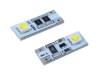 Żarówka VISION W5W (T10) 12V 2x 5050 SMD LED, CANBUS, biała, 2 szt.