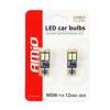 Żarówki LED CANBUS 12SMD 2835 T10e W5W White 12V 24V AMIO-01636