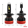 Żarówki samochodowe LED seria X3 H4/H19 6500K Canbus AMIO-2979