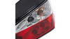 Zestaw Lamp Tylnych Crystal Red Clear PEUGEOT 106 1996-1998