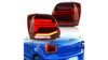 Zestaw Lamp Tylnych Dynamic LED Red Clear VW POLO V 2009-2014