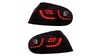 Zestaw Lamp Tylnych LED Dark Red VW GOLF V 2003-2008